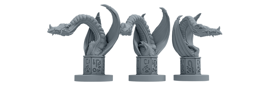 Blue Moon City board game cards and crystals