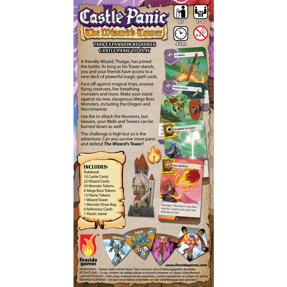 Castle Panic: The Wizards Tower 2nd Edition