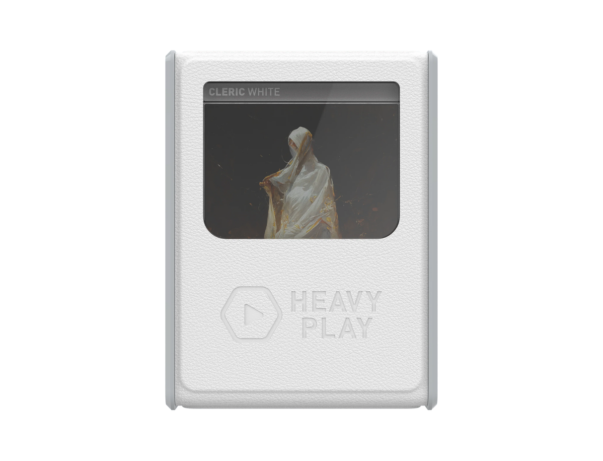 Heavy Play RFG Deckbox MAX 100DS: Cleric White