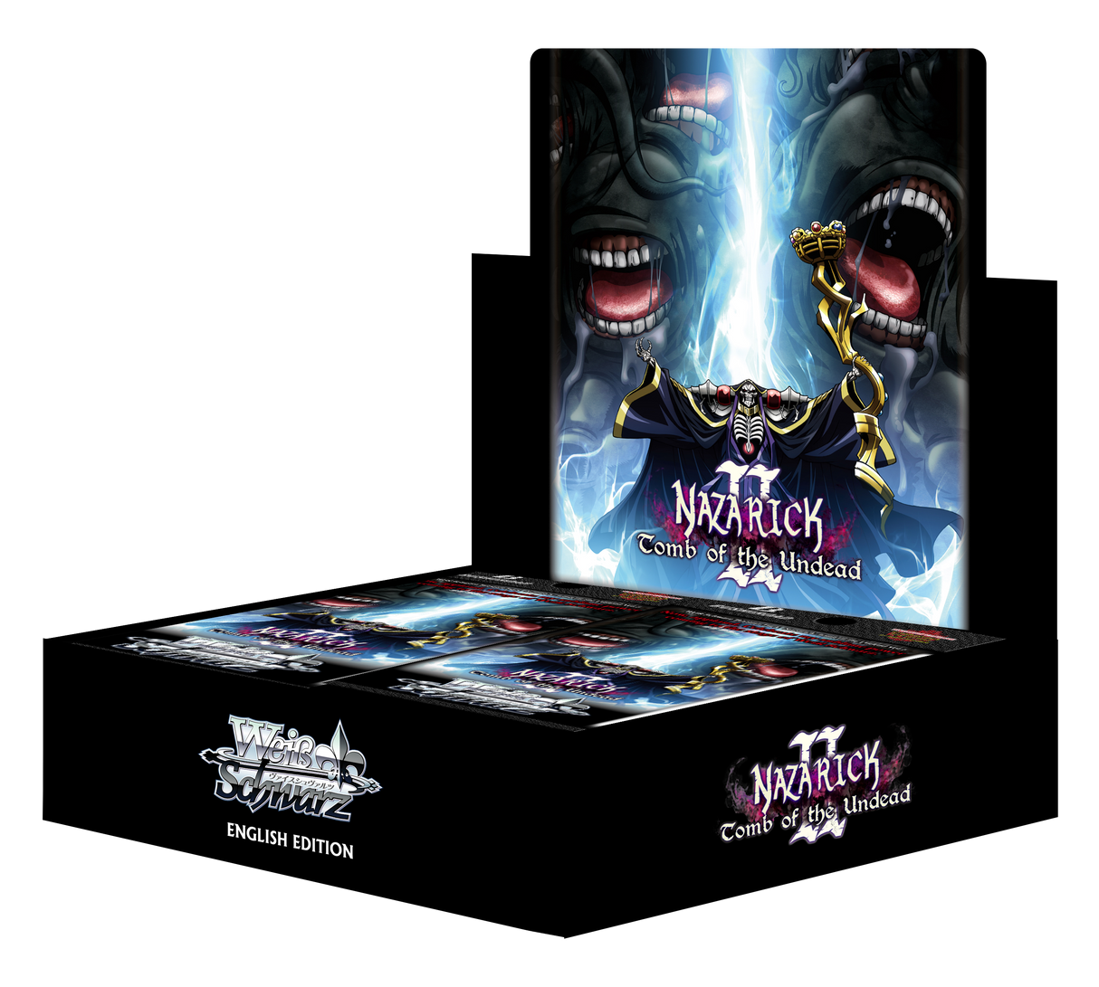 Weiss Schwarz: Nazarick: Tomb of the Undead volume 2 Booster Display