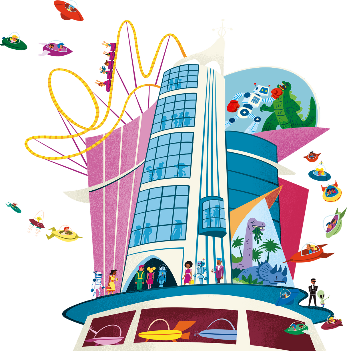 Superstore 3000 board game gameplay setup