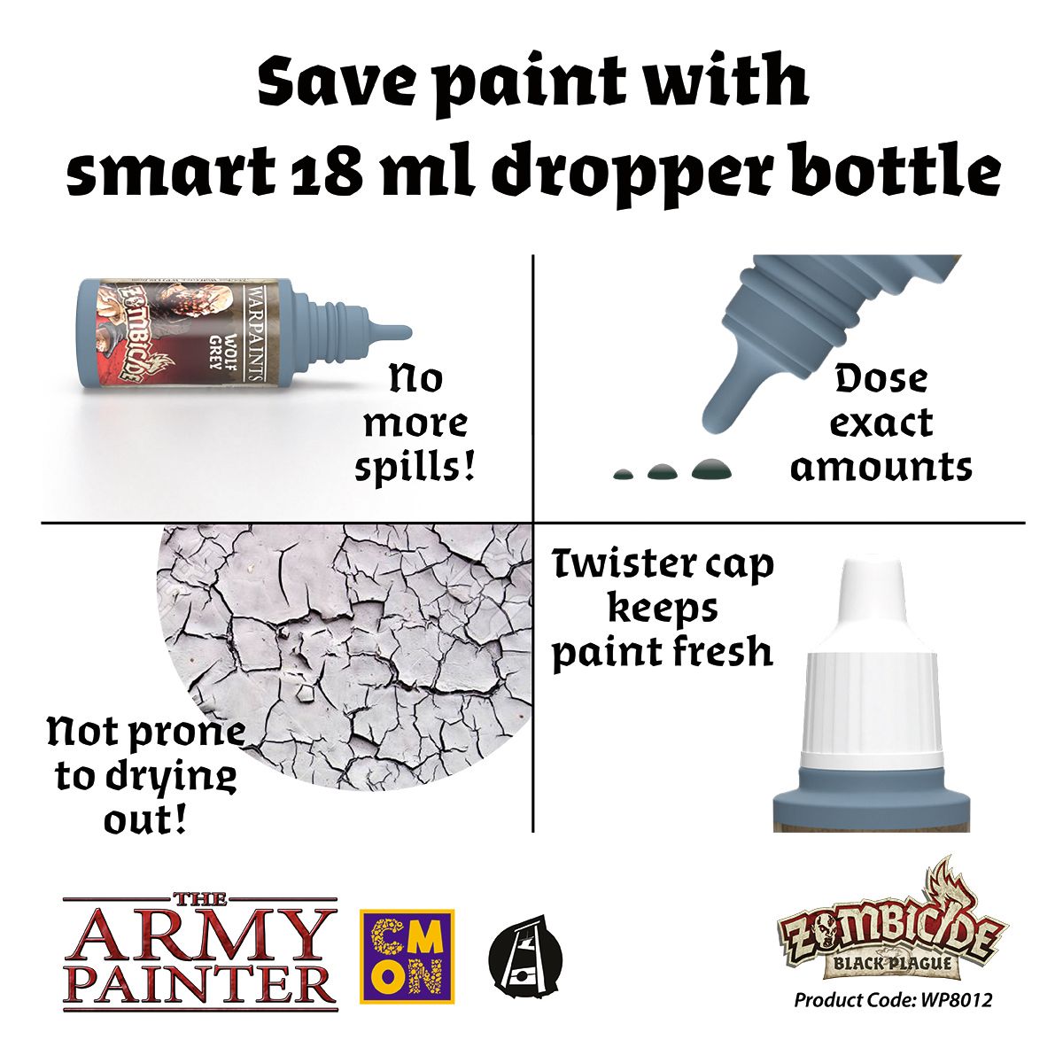 Warpaints: Zombicide Black Plague Paint Set