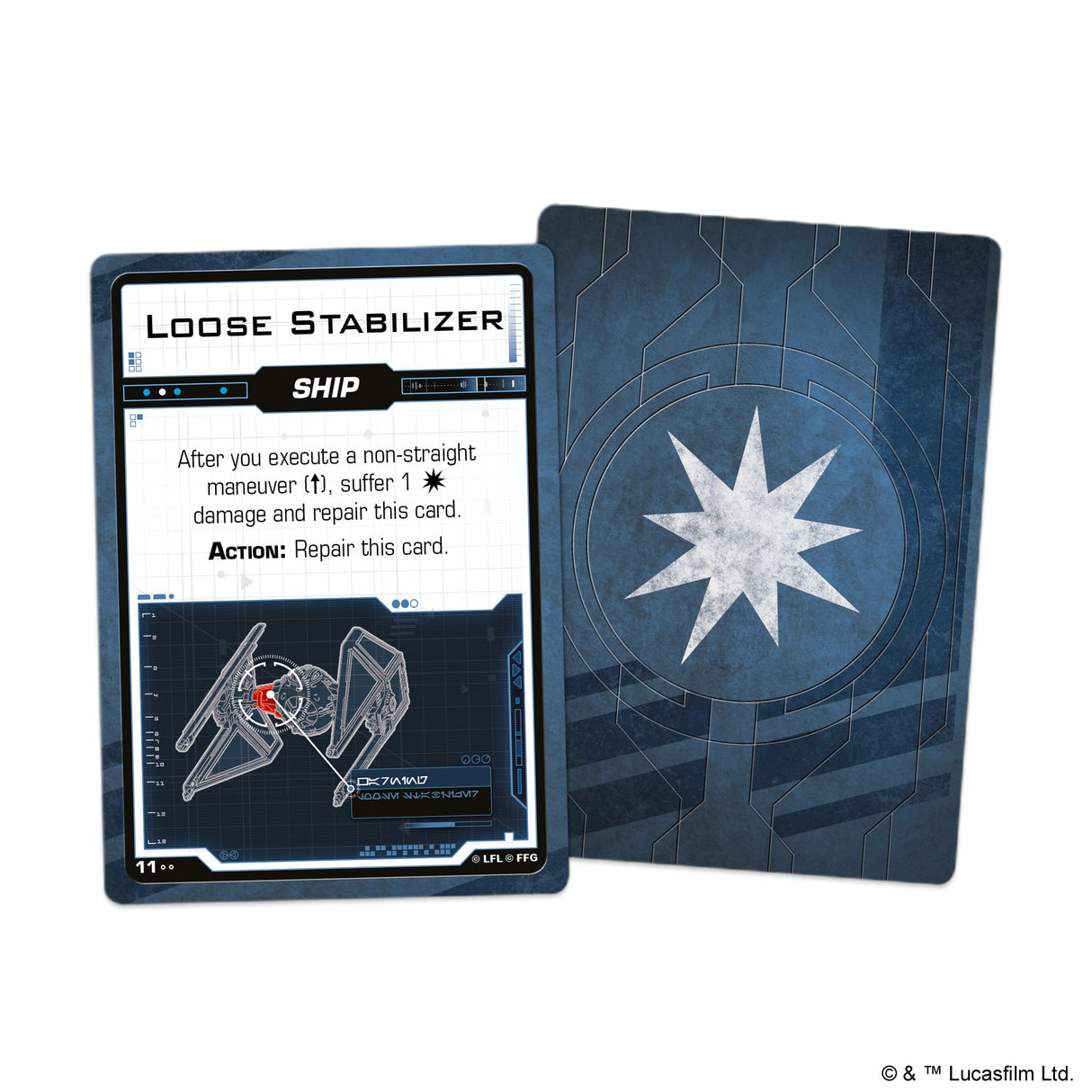 Star Wars X-Wing 2nd Ed: Galactic Empire Damage Deck