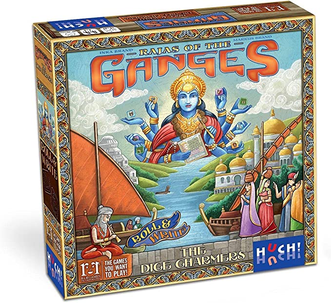 Rajas of the Ganges: The Dice Charmers board game | Elderwoods
