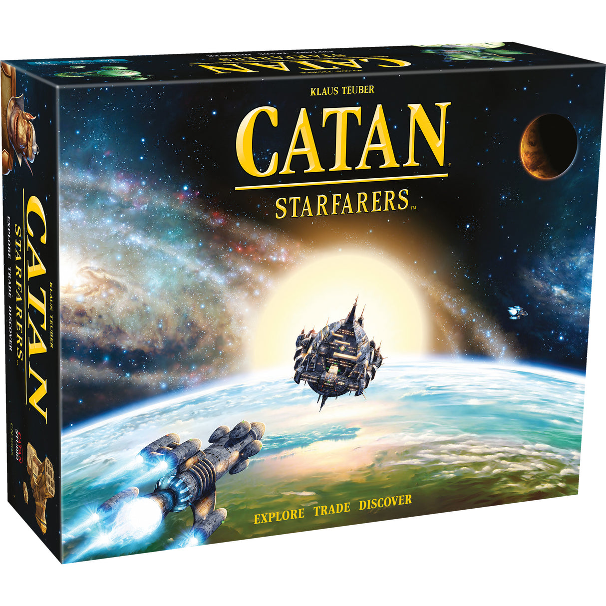 Catan Starfarers 2nd Edition space exploration board game box | Elderwoods