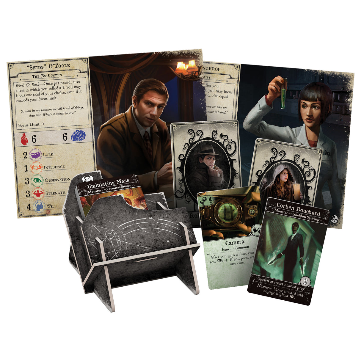 Arkham Horror: The Dead of Night board game box cover