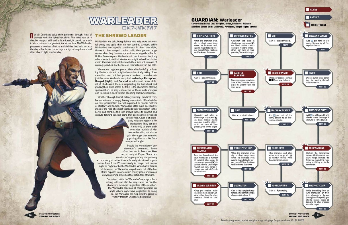 Star Wars - Force and Destiny RPG: Keeping the Peace