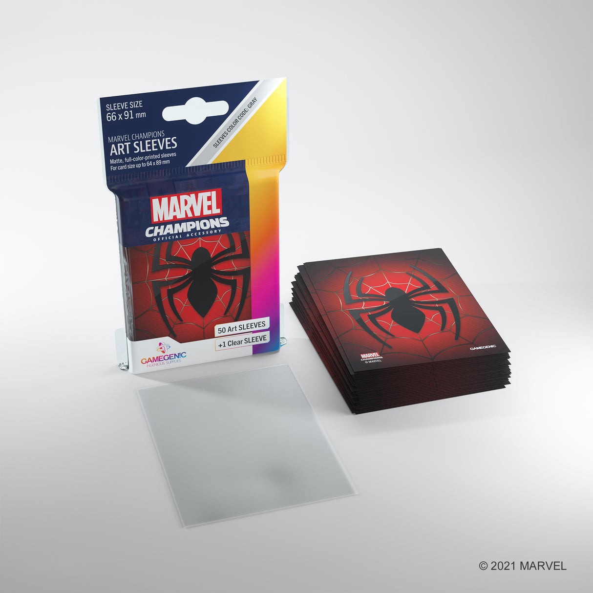 Marvel Champions Art Sleeves: Spider-Man