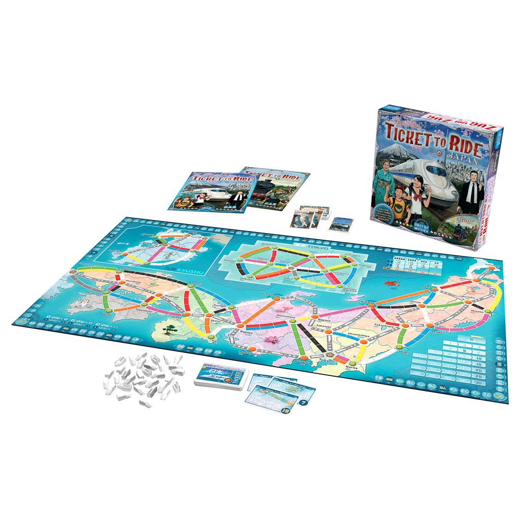 Ticket To Ride: Japan and Italy Map 7