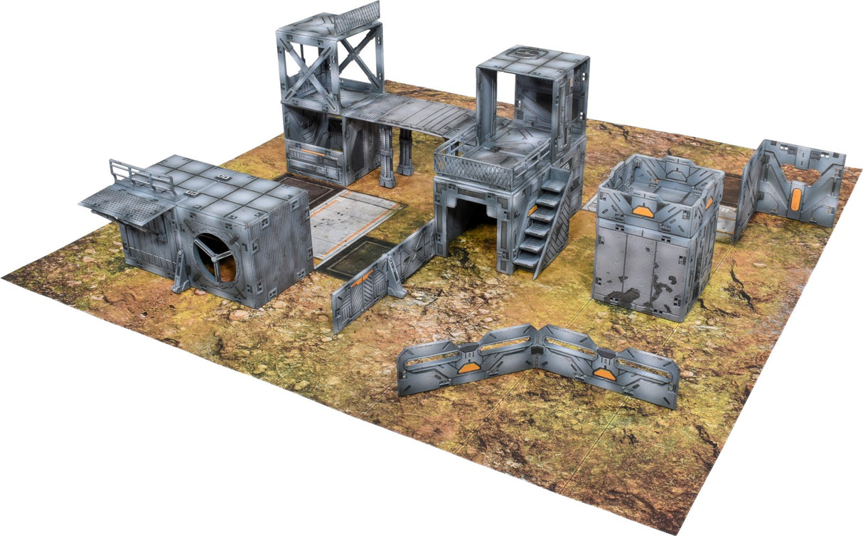Halo Flashpoint Deluxe 3D Terrain Set modular battlefield pieces | Elderwoods