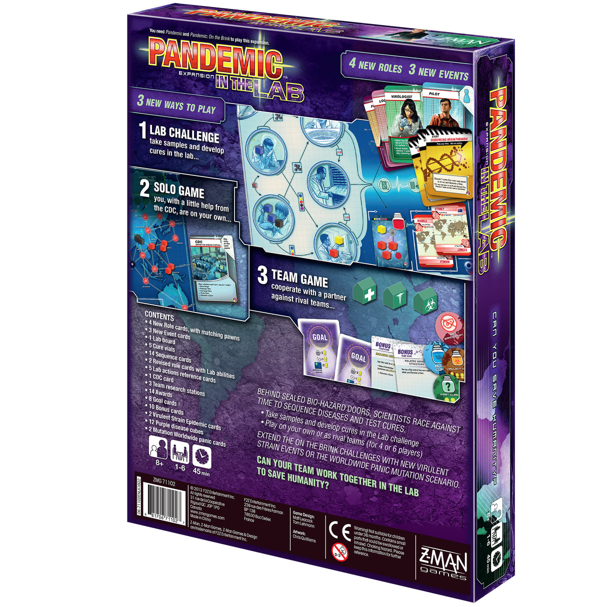 Pandemic: In the Lab