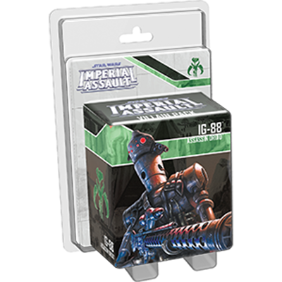 Star Wars Imperial Assault: IG-88 (Assassin Droid) Villain Pack