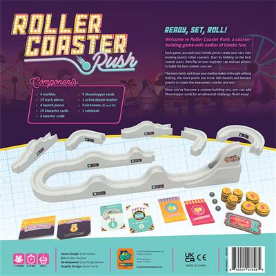 Roller Coaster Rush roller coaster tracks and game components