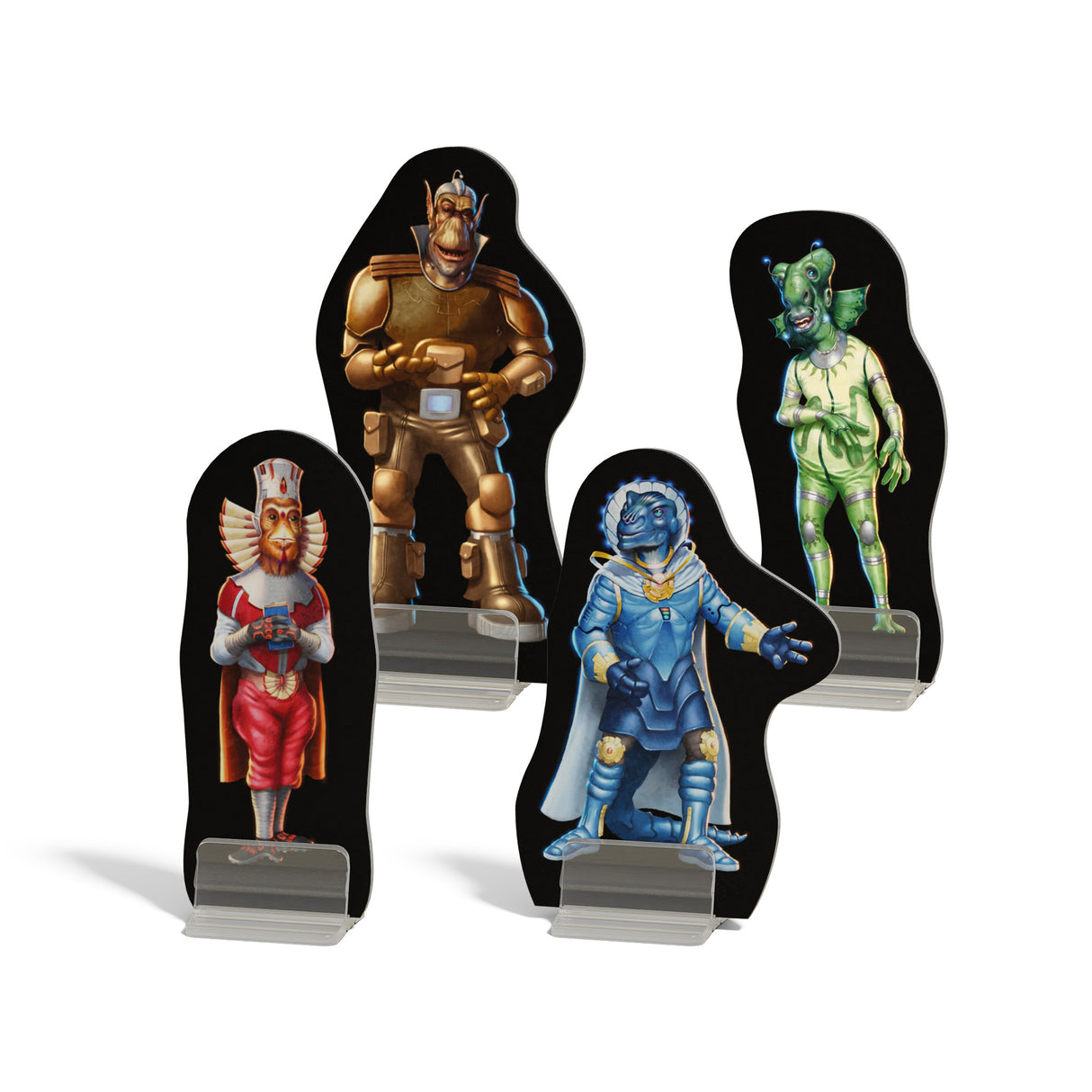 Catan Starfarers board game with spaceship miniatures and modular board