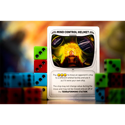 Alien Frontiers 5th edition detailed game pieces