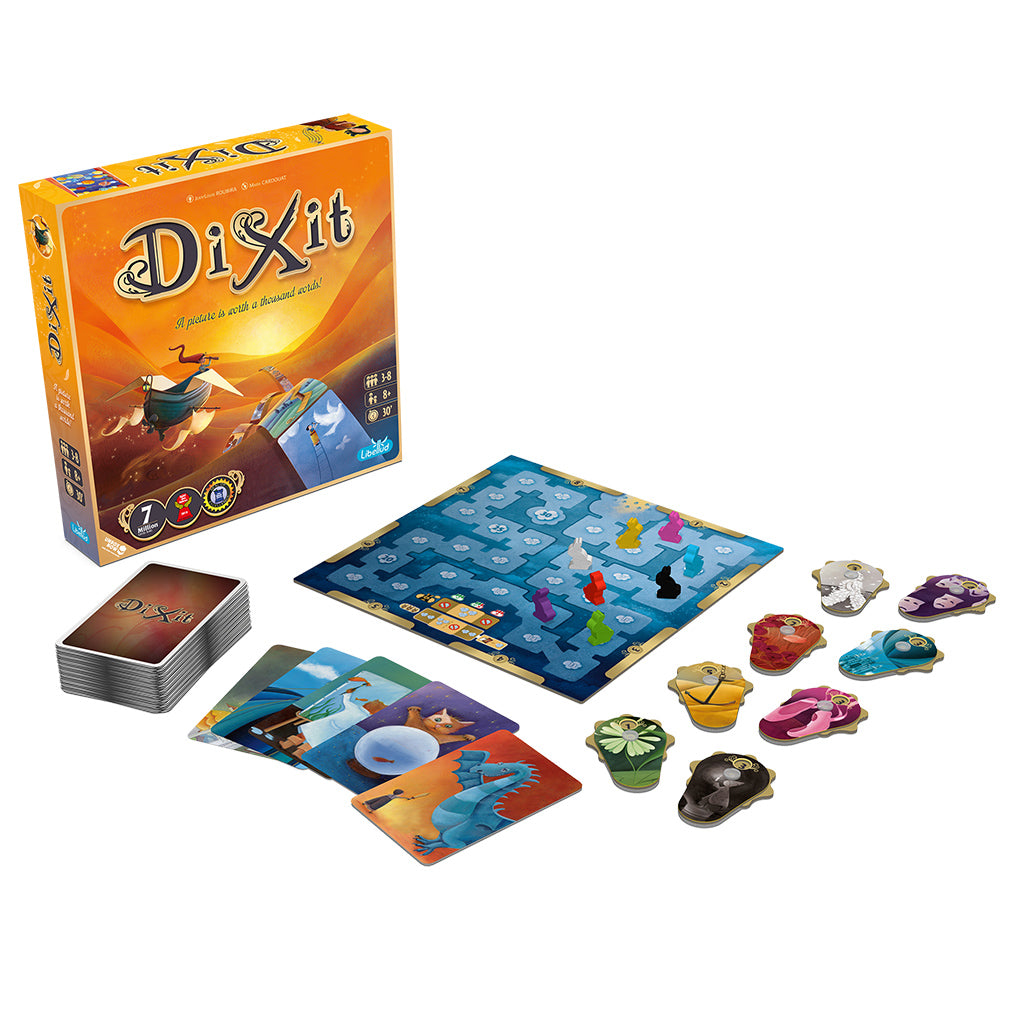 Dixit Board Game 2021 Refresh board game box cover