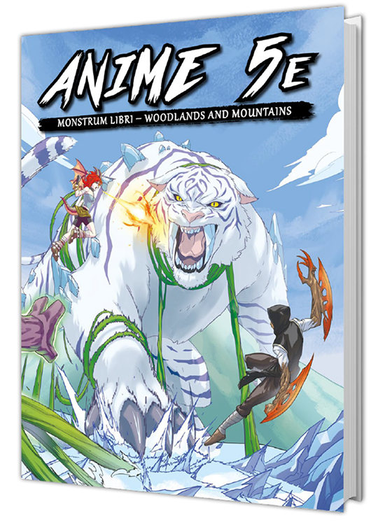Anime 5e - Monstrum Libri Volume 1 – Woodlands and Mountains RPG | Elderwoods