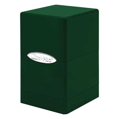 Ultra Pro Satin Tower: Emerald Green | Elderwoods