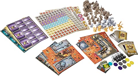 Arcadia Quest: Inferno detailed game components