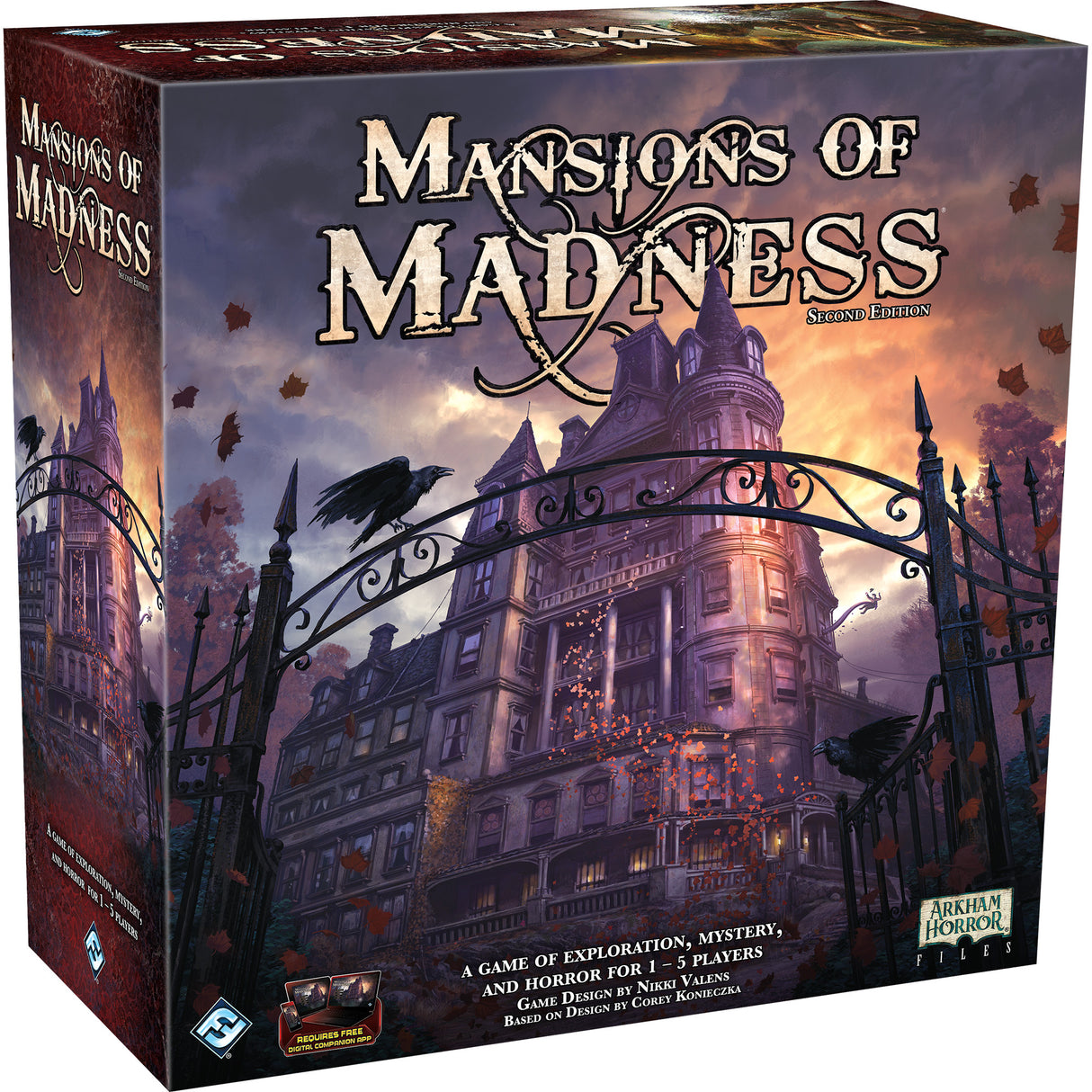 Mansions of Madness: 2nd Edition board game box | Elderwoods