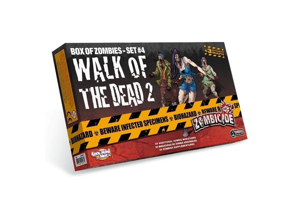 Zombicide: Walk of the Dead 2 - Box of Zombies set 4