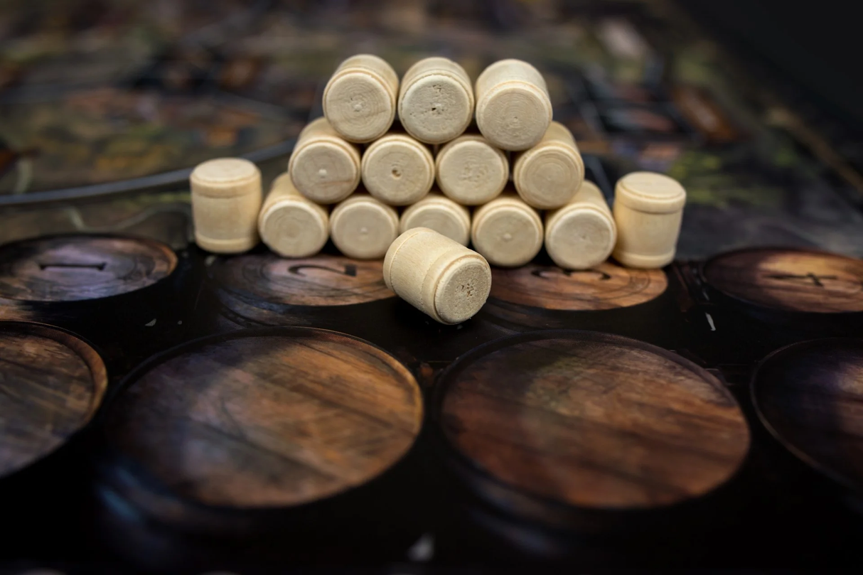 Brass: Birmingham player boards and resource tokens