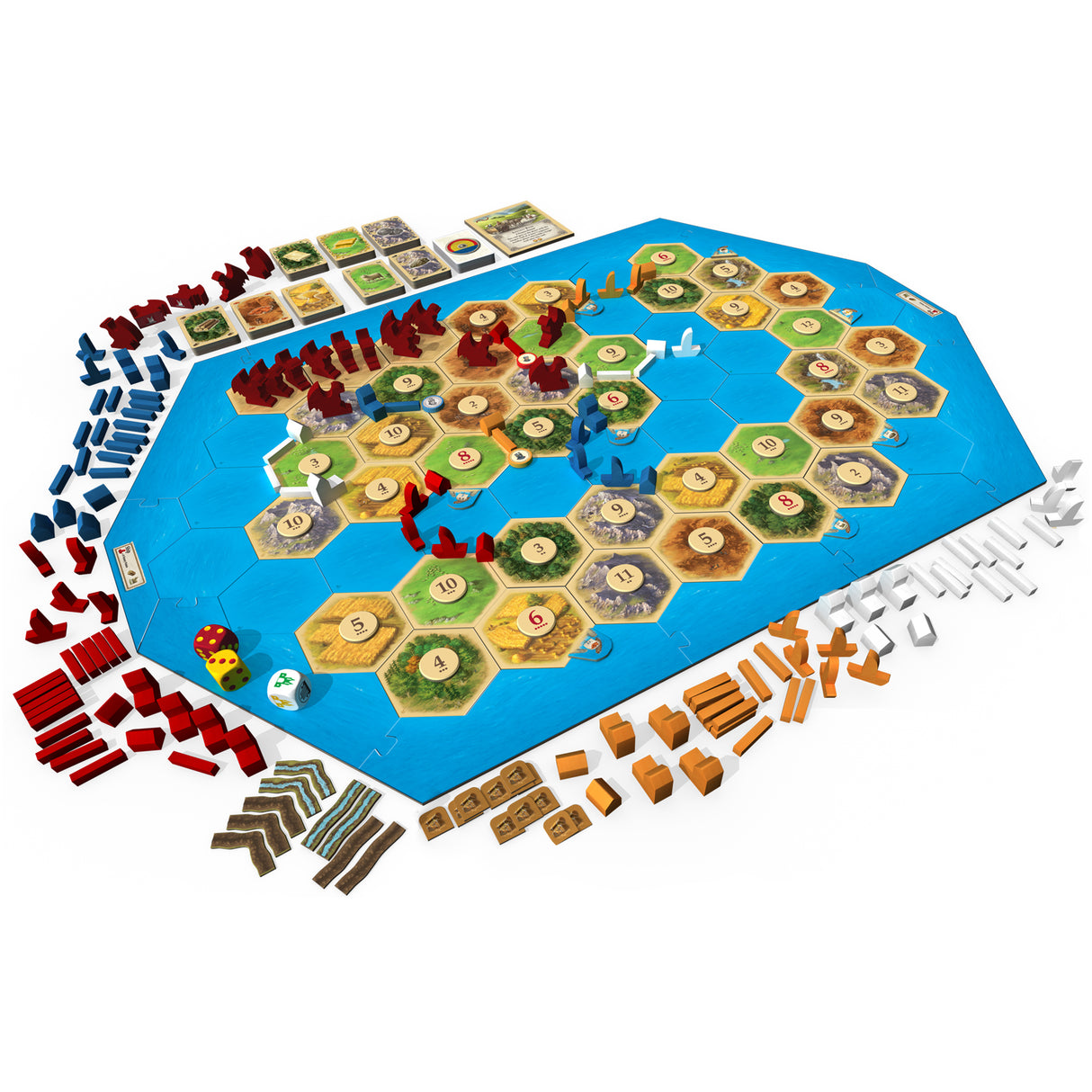 Catan: Treasures, Dragons, & Adventurers Scenario