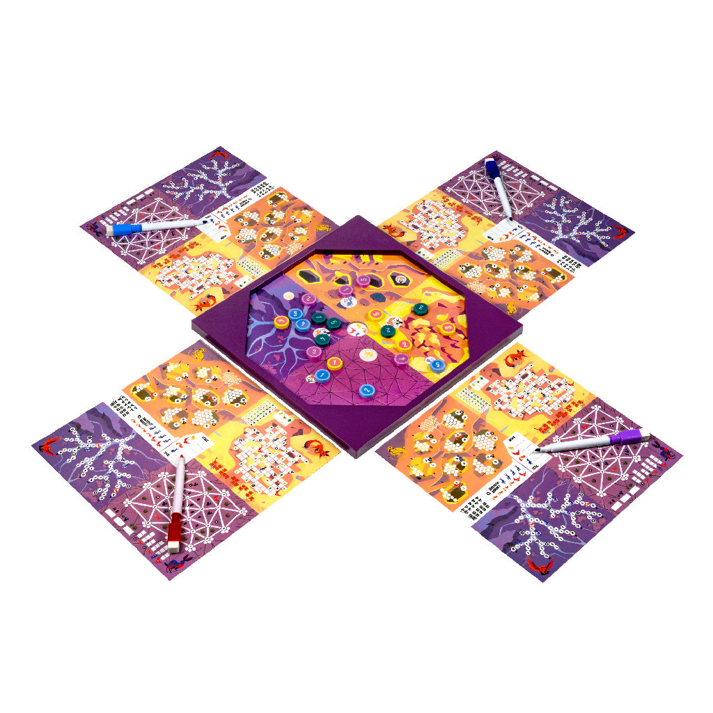 Sonora player boards and scoring tokens