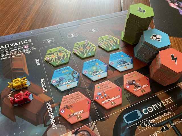 Apiary detailed game pieces and tokens