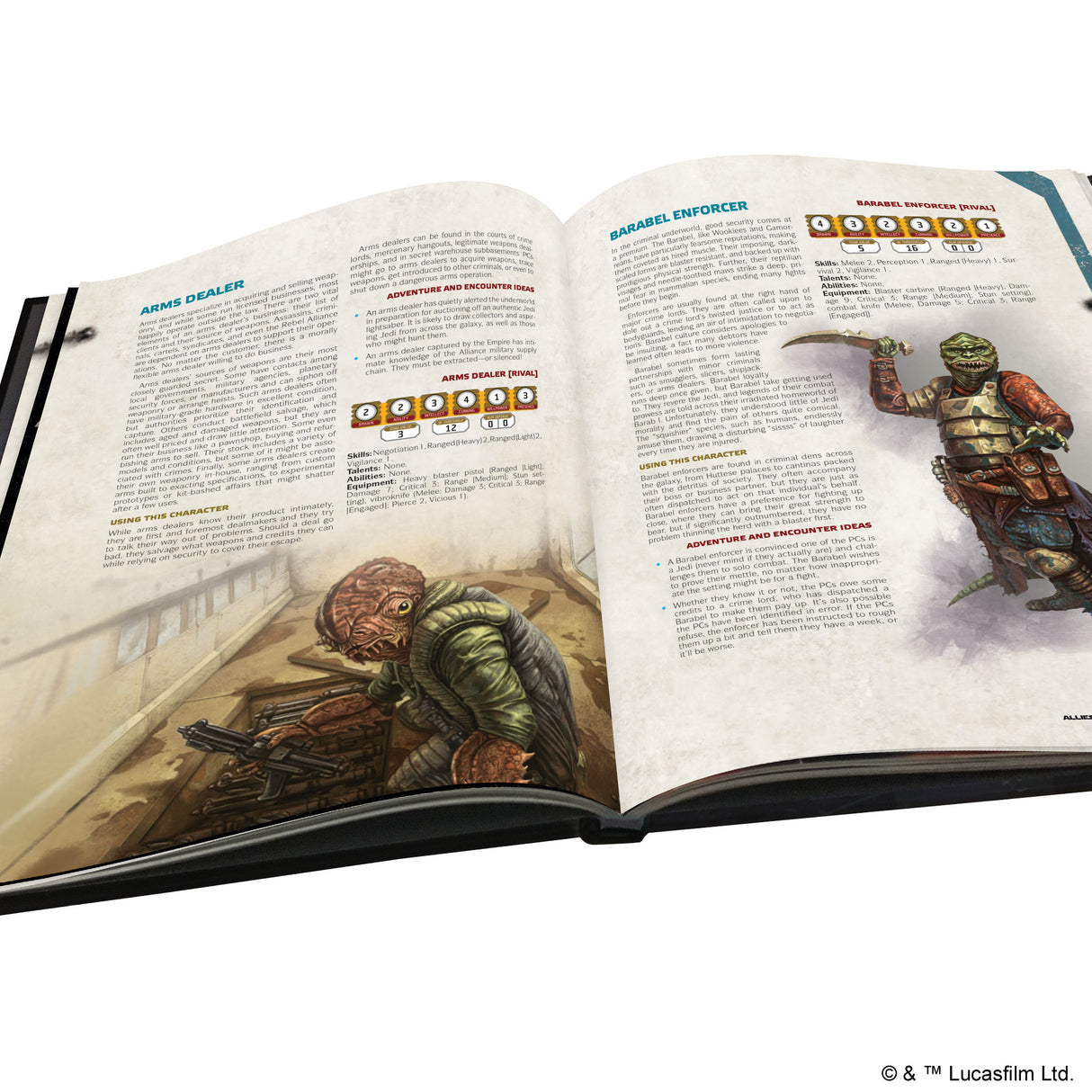 Star Wars Roleplaying: Allies and Adversaries