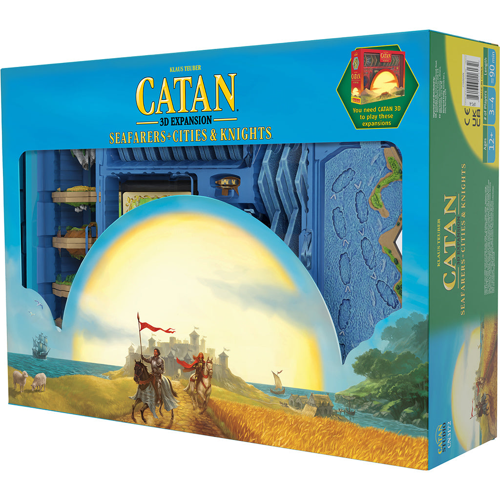 Catan 3d Seafarers + Cities & Knights