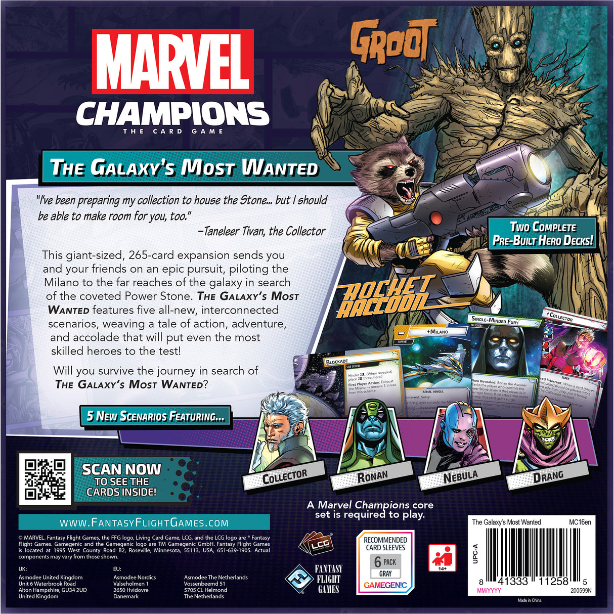 Marvel Champions: The Card Game - The Galaxy's Most Wanted