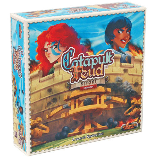 Catapult Feud: Siege Expansion board game | Elderwoods