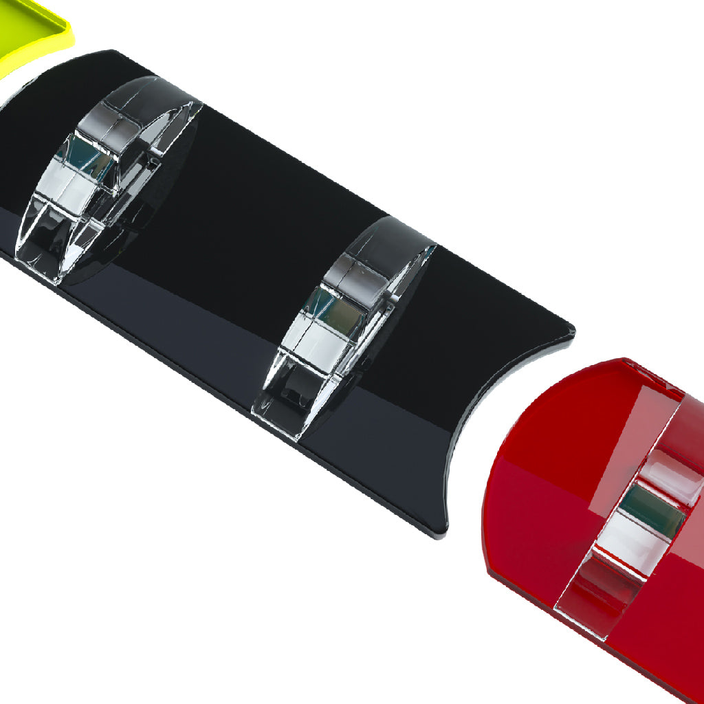 Card Stands Set 10x Multicolor displaying colorful acrylic stands