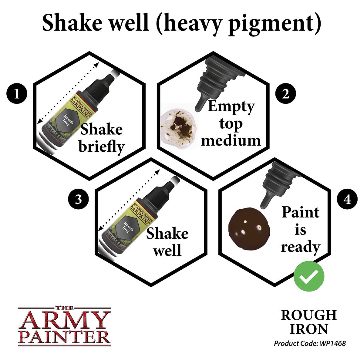 Warpaints Metallics - Rough Iron