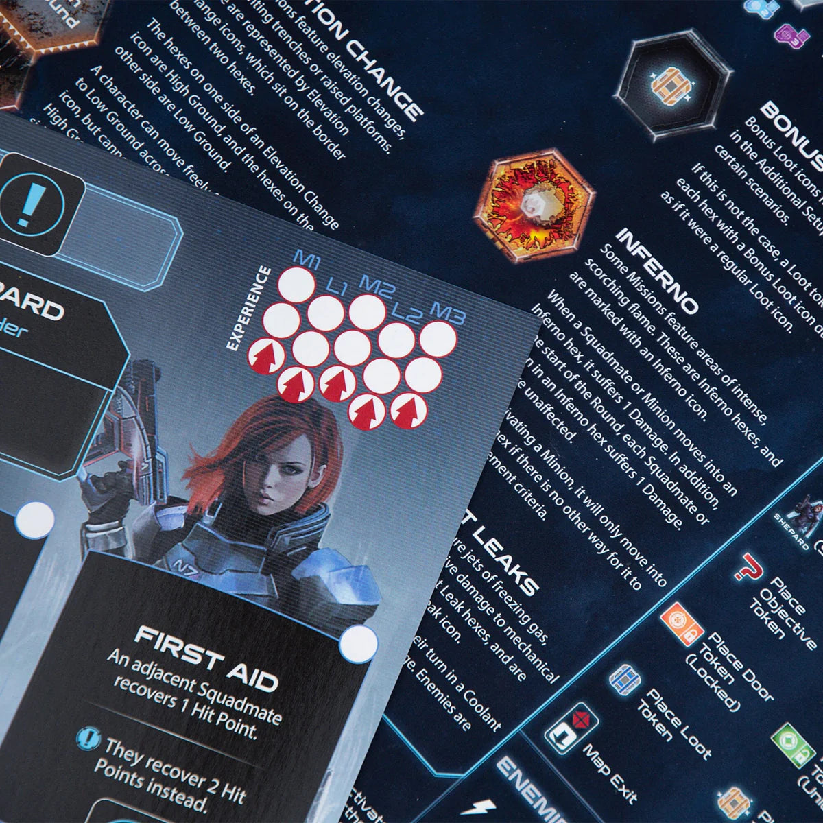 Mass Effect The Board Game Priority Hagalaz gameplay mechanics and mission progression cards