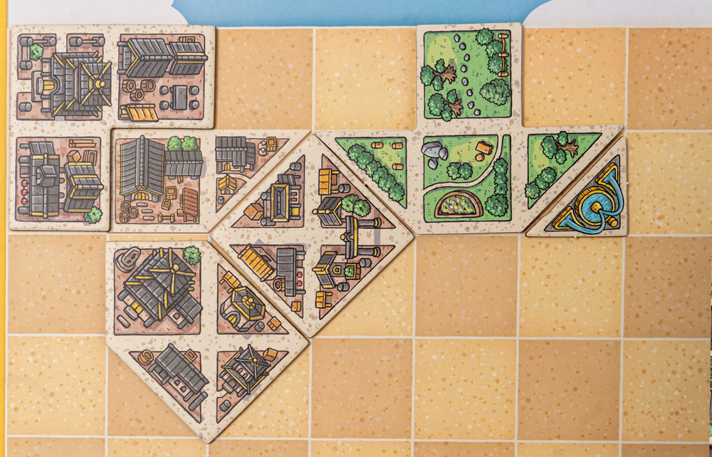 Tangram City board game tangram shapes and patterns