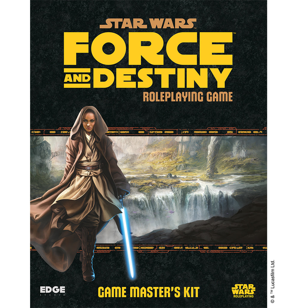 Star Wars - Force and Destiny RPG: Game Master's Kit RPG adventure booklet and scenarios