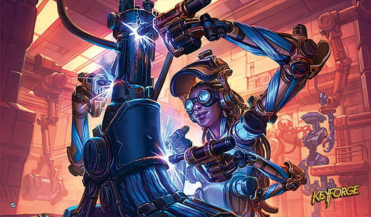 Keyforge: In the Lab Playmat | Elderwoods