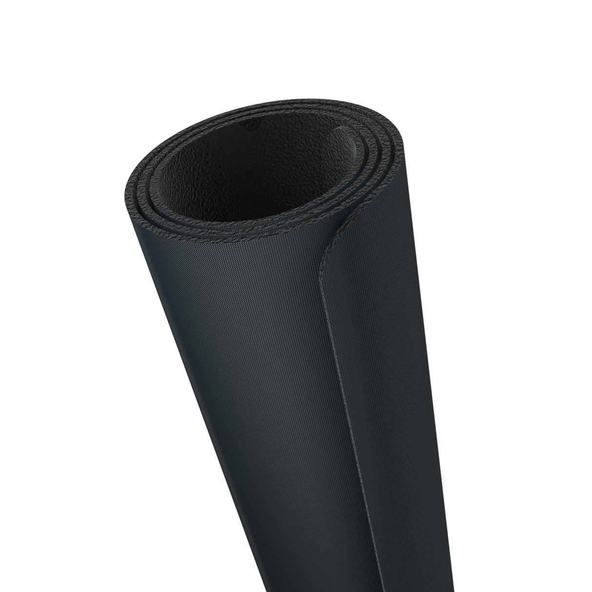 Gamegenic: Black Prime Playmat unrolled showing surface texture