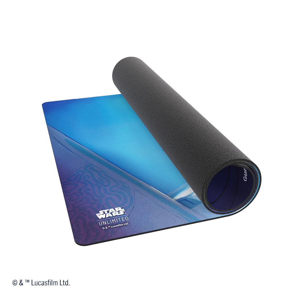 Star Wars: Unlimited - Yoda Game Mat featuring Yoda in meditation pose