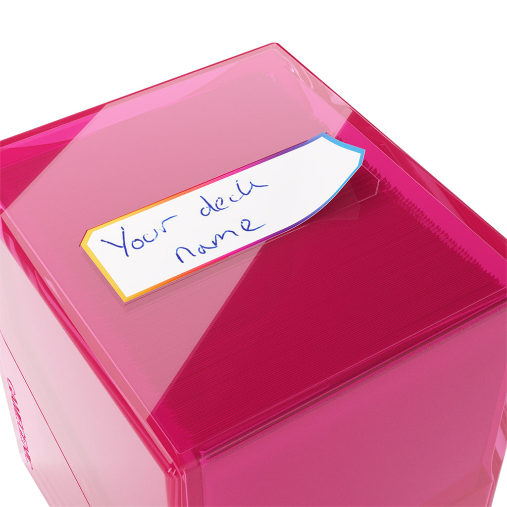 Bastion 100+ XL Pink card storage demonstration