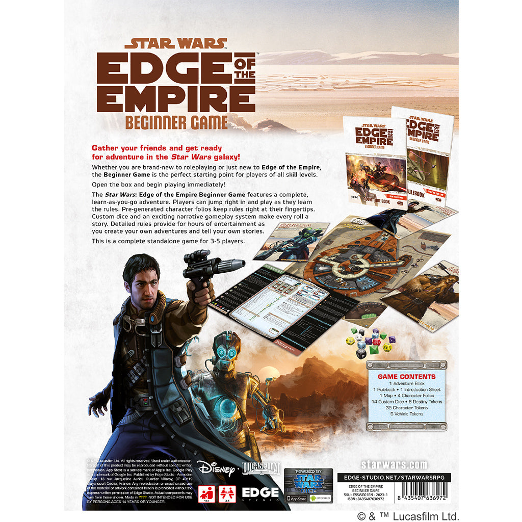Star Wars - Edge of the Empire RPG: Beginner Game