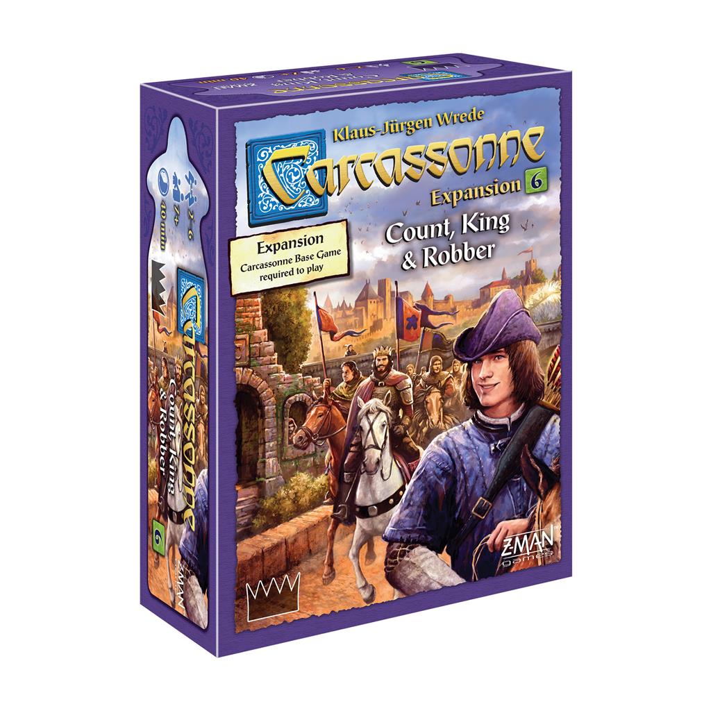 Carcassonne: Exp 6 Count, King & Robber