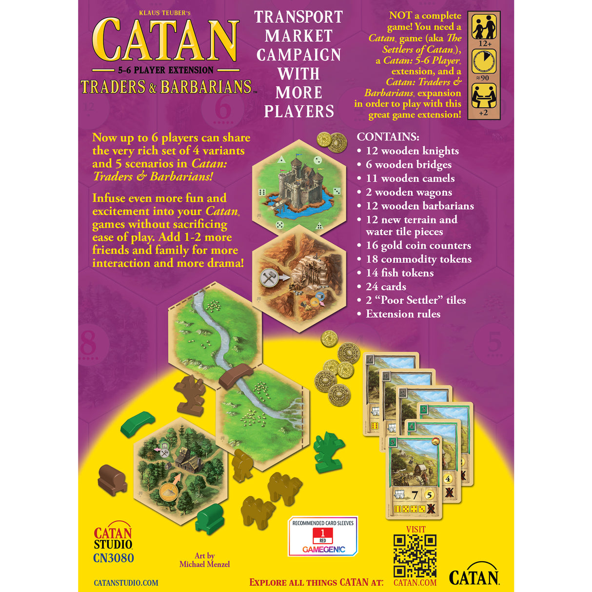Catan: Extension: Traders and Barbarians 5-6 Player
