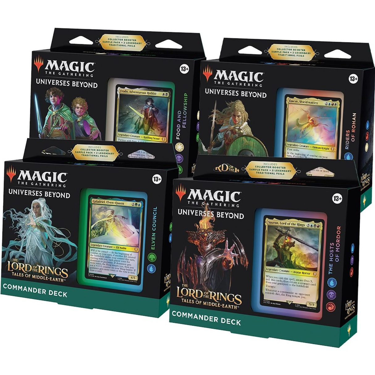 MTG: Tales of Middle-Earth Commander Decks Lord of the Rings