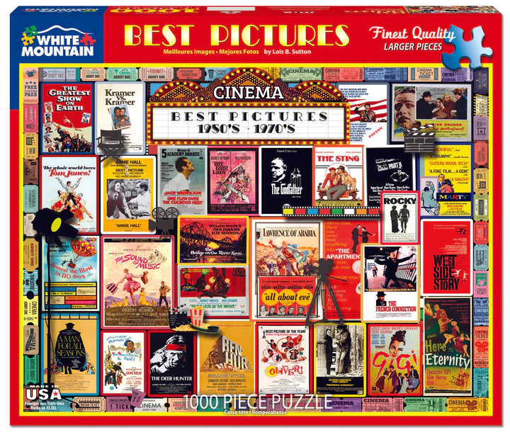 Best Pictures - 1000 Piece Jigsaw Puzzle White Mountain