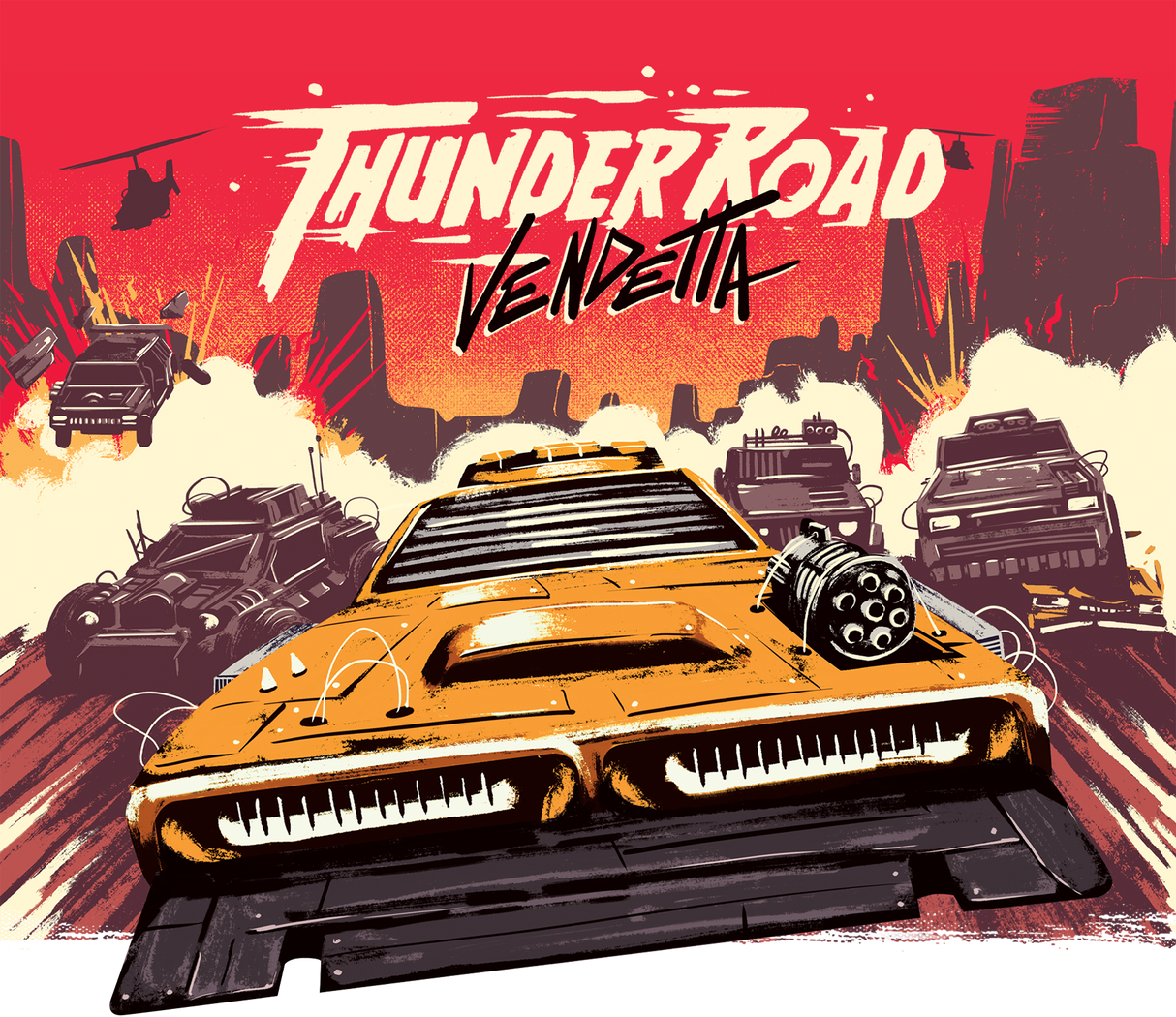 Thunder Road: Vendetta - Deluxe Edition board game | Elderwoods