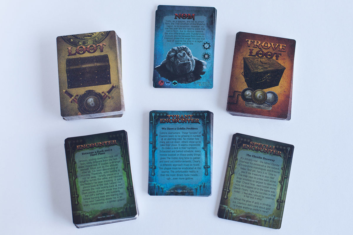 Too Many Bones component cards