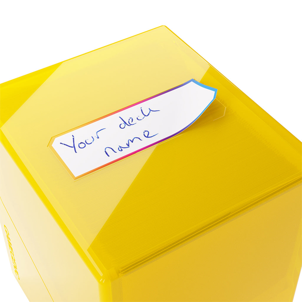 Bastion 100+ XL Yellow card storage demonstration